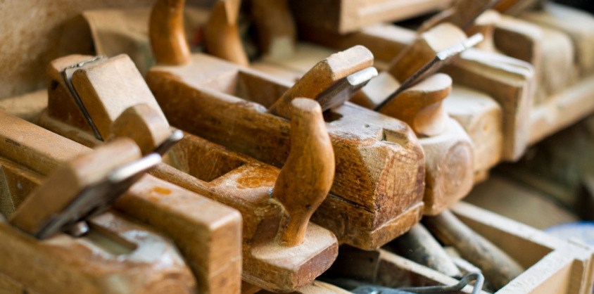 Outils de menuiserie présentés par Christian Prendin